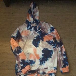 Cute tie dye hoodie and pants